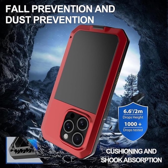 NEW RED SUPER HI-QUALITY EXTREME LIMITED EDITION iPHONE 16 PRO MAX COVER - Picture 14 of 16